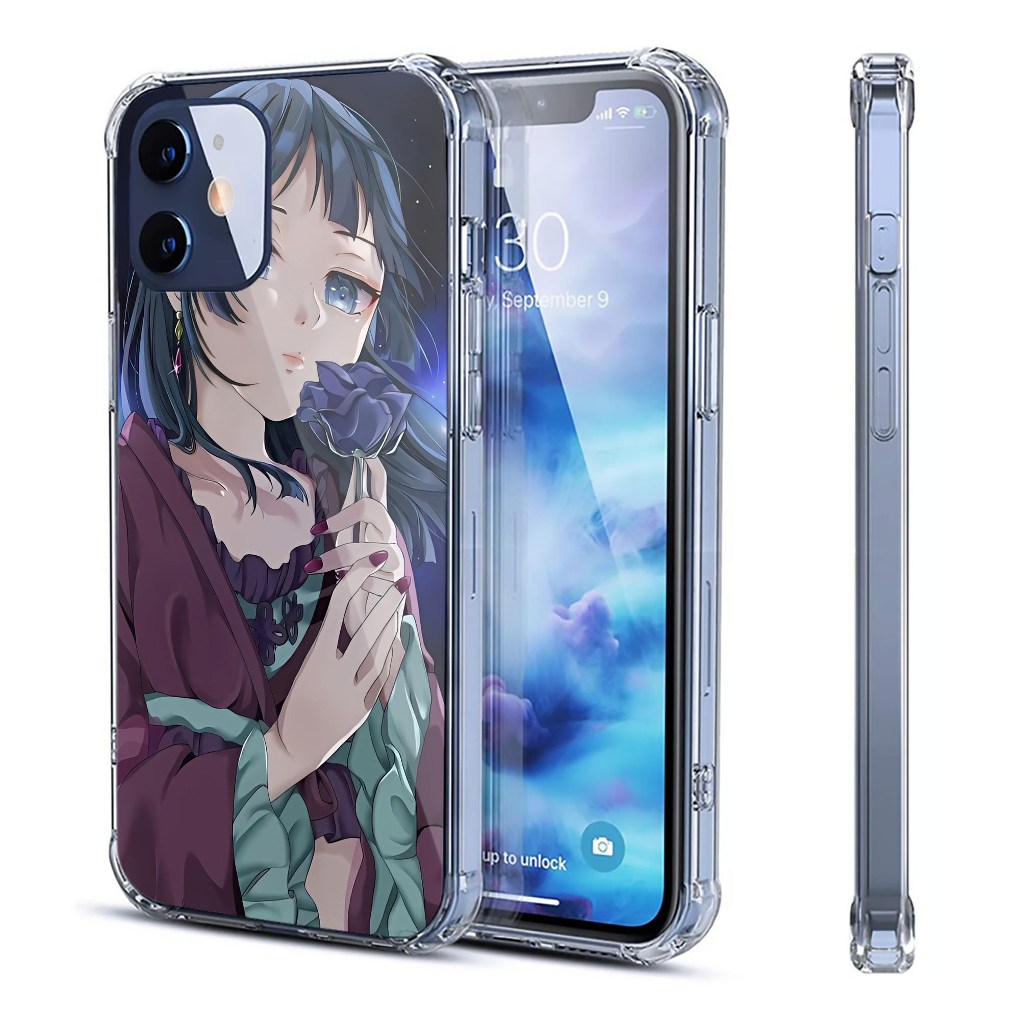 （画像用） 薬屋のひとりごと The Apothecary Diaries 【iPhone 12シリーズ対応】透明スマホケース（クリアソフトケース）
